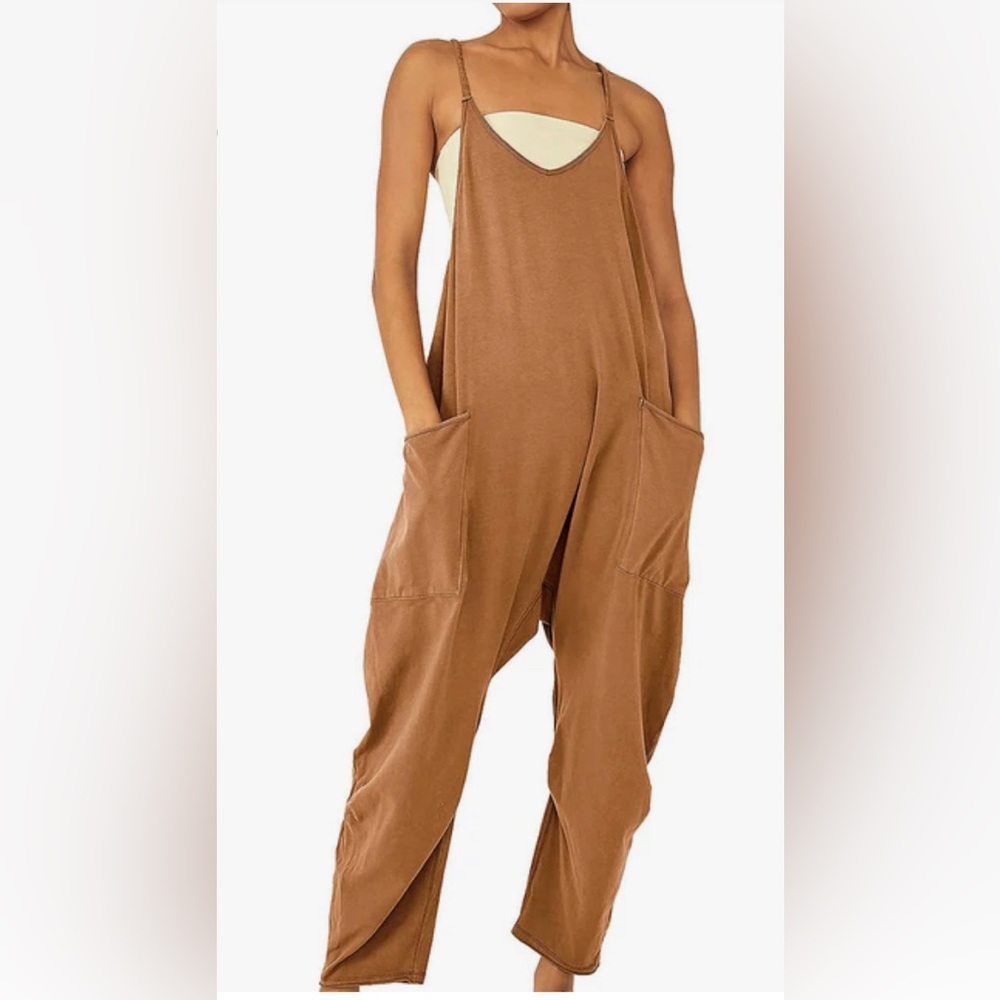 Casual Oversized Sleeveless Jumpsuit